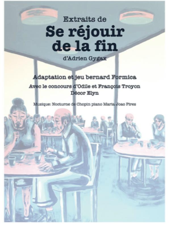 Affiche Se réjouir de la fin
